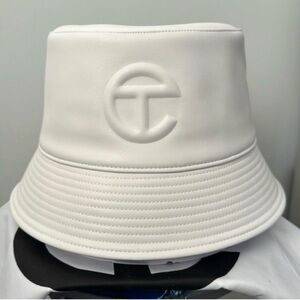 Telfar Classic White Bucket Hat